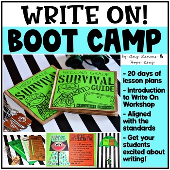 Preview of 2nd and 3rd Grade Writing Lessons for Back to School | Writing Boot Camp