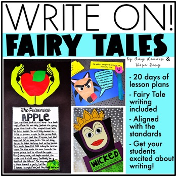 Preview of 2nd and 3rd Grade Writing Fairy Tales & Folktale | Fairy Tale Writing Activities
