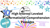 2nd edition- 10 High Interest 6th Grade Information Passag