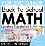 2nd grade Back to School Math Activities in Spanish | Regr