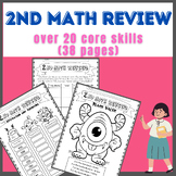 2nd grade FREE End of year Math Review