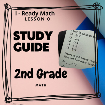 Preview of 2nd grade I-Ready Math Lesson 0 Study Guide, make a ten