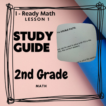 Preview of 2nd grade I-Ready Math Lesson 1 Study Guide, mental math strategies for addition