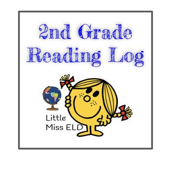 2nd grade Reading Log by Toolbox for Teachers | Teachers Pay Teachers