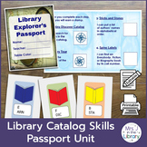 2nd or 3rd Grade Library Catalog Skills Passport Unit