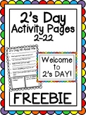 2s Day Activity FREEBIE (2's Day, Twos Day, Two's Day, 2-22-22,February 22,2022)