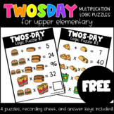 2s Day | Twos-Day | Twos-Day Activities | 2-22-22 MATH FREEBIE!