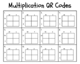 2x2 Multiplication QR Code Task Cards (Pokemon Themed)