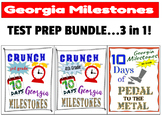 3 10-Day Math Test Preps for Georgia Milestones - 3 Packet