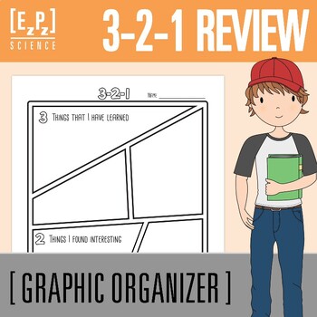 Preview of 3-2-1 Graphic Organizer Template
