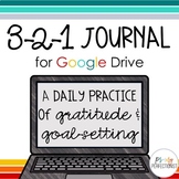 3-2-1 Journal: A Daily Practice of Gratitude and Goal-Sett