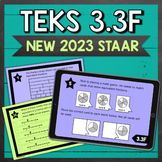 3.3F ★ Equivalent Fraction ★ NEW Question Types ★ 2023 STA