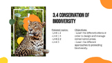 3.4 Conservation of biodiversity ESS-IB (Environmental Sys