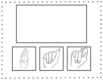 3-4 Letter Fingerspelling Practice by DEAFinitely Visual | TpT
