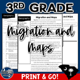 3.5.4.AG Maps of Migration Patterns | SC 3rd Grade Social Studies