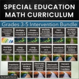3-5 Math Bundle | Special Education Math Curriculum | Inte