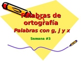 3-5th Grade Spanish Vocabulary - Week 3