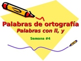 3-5th Grade Spanish Vocabulary - Week 4