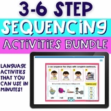 3-6 Picture Scene Sequencing Boom Cards™ BUNDLE