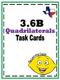 3.6B Quadrilaterals Task Cards - free sample