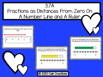 Preview of 3.7A Fractions As Distances From Zero on Number Lines and Rulers