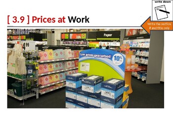 Preview of 3.9 Price at Work (Price System) POWERPOINT (Economics)