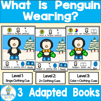 Preview of Penguins Winter Clothing-3 ADAPTED BOOKS