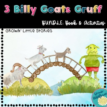 Preview of 3 Billy Goats Gruff Book & Activity BUNDLE