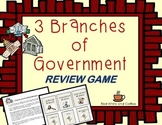 3 Branches of Governement Review Game