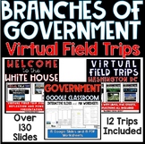 3 Branches of Government Activities - Virtual Field Trip t
