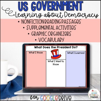 Preview of 3 Branches of Government & Democracy Digital Unit