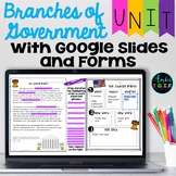 3 Branches of Government Google Digital - complete unit