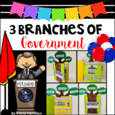 3 Branches of Government Mini Interactive Lapbook. Digital & Printable