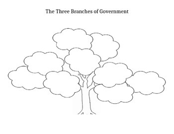 3 Branches of Government Tree by Intermediate Innovator | TpT