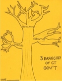 3 Branches of Government Tree Activity - Glue the leaves!