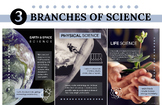 3 Branches of Science - Posters