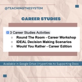 3 Career Studies Activities