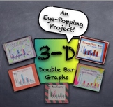 3-D Double Bar Graphs PROJECT from Student Generated Surve