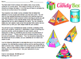 3-D Geometry Project ~ Volume and Surface Area ~ Candy Container