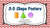 3-D Shape Posters