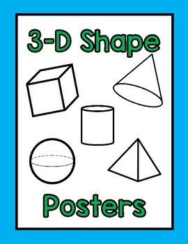 Preview of 3-D Shape Posters