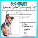 3-D Shapes Home Scavenger Hunt