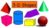 3-D Shapes PowerPoint
