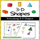 3-D Shapes Unit including 2-D Shapes