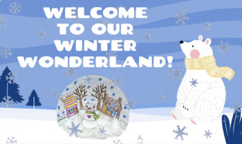 Preview of 3-D Winter Wonderland Snowman Art Project - Class or Study Buddy Project