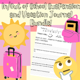 No Prep Out of School Suspension (OSS), Vacation/Emergency