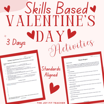 Preview of 3 Days of Valentines Day Activities - Digital Resource