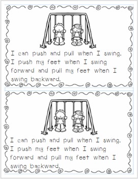 3 Differentiated Emergent Readers: Things I Push or Pull (Levels 1, 2/3 ...