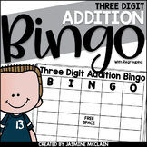 Three Digit Addition Bingo (with regrouping)