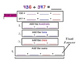 3-Digit Addition: Break Apart